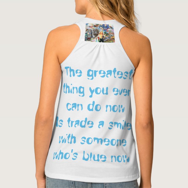 Whole lotta love tank top (Back)