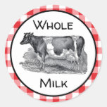Whole Milk Label