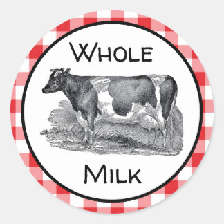 Whole Milk Label