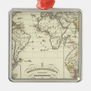Whole of the UK Metal Ornament