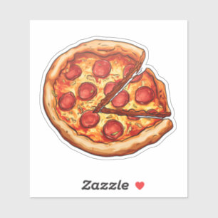 whole pizza sticker