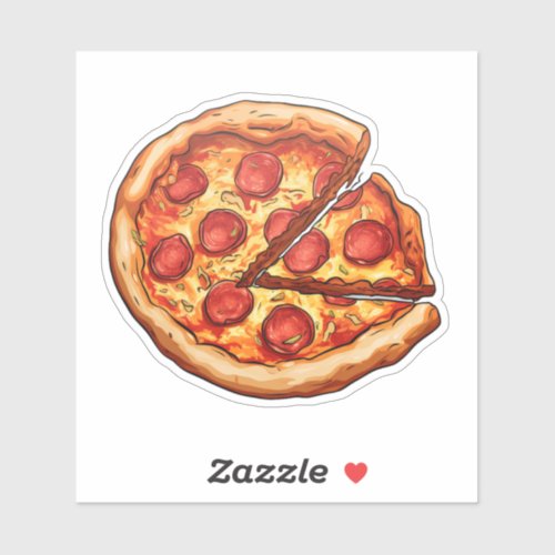 whole pizza sticker