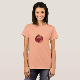 Whole Ripe peach Painting by CherylsArt on Tshirts