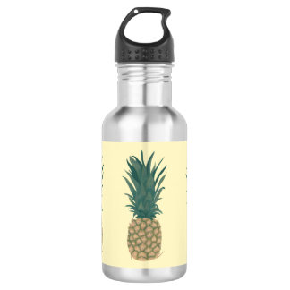 Whole Ripe Pineapple Water Bottles