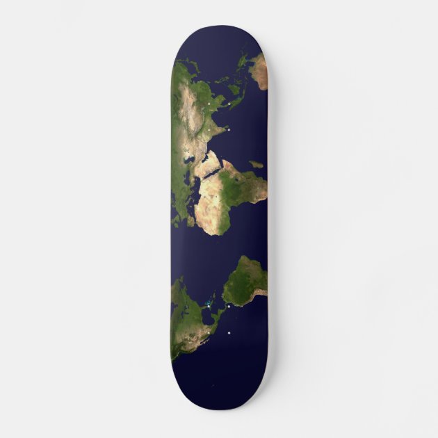 Whole World - Planet Earth Skateboard | Zazzle