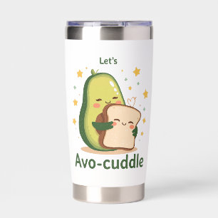 Wholesome Avocado Hugging Toast Insulated Tumbler