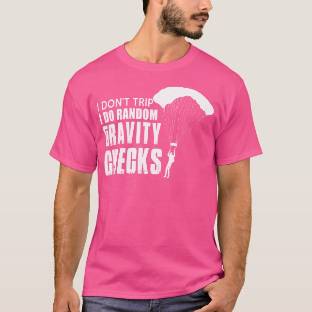 Wholesome Family Skydiving T-Shirt (Front)