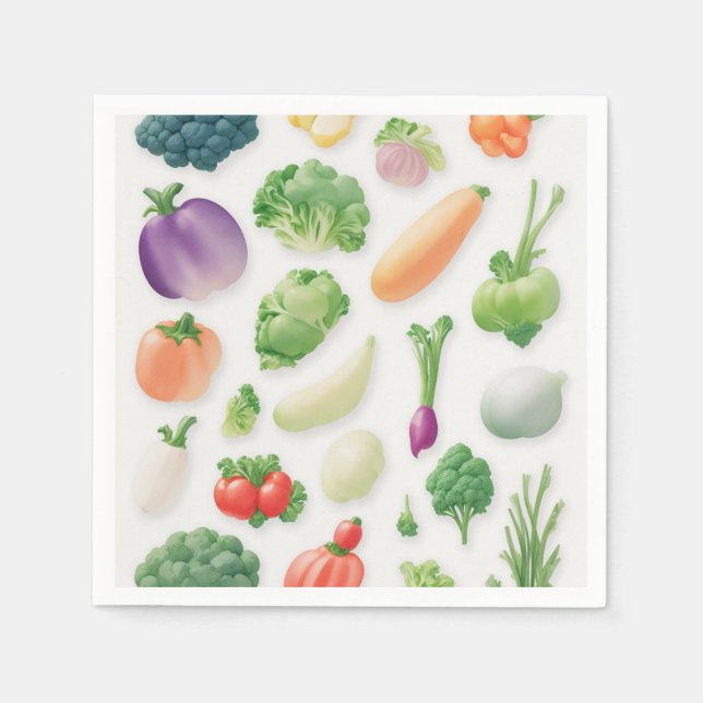 Wholesome Harvest Napkins (Front)