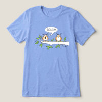 WHOM OWL T-shirt by Sandra Boynton Tri-Blend Shirt