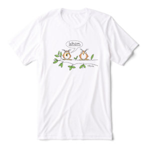 WHOM OWL T-shirt by Sandra Boynton Tri-Blend Shirt