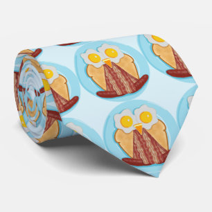 Whoo Wants Breakfast? Owl Tie