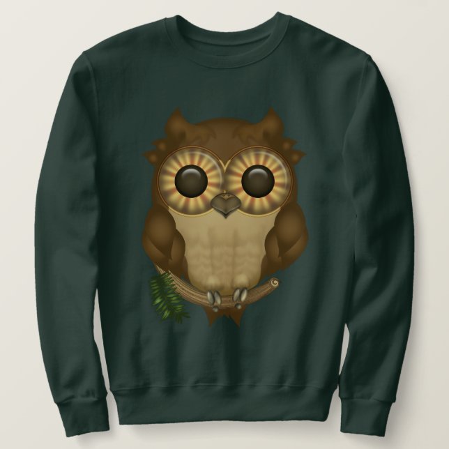 Whoolio The Cute Owl Sweatshirts (Design Front)