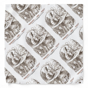 Alice In Wonderland Bandanas Handkerchiefs 100 Satisfaction Guaranteed Zazzle