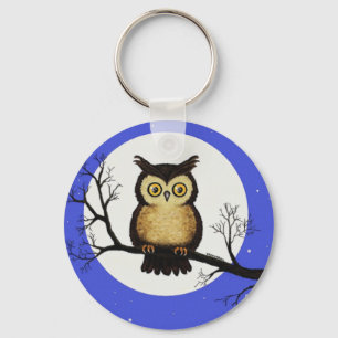 Whooo You Lookin' At? Keychain
