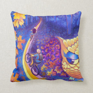 WHOOOO is watching you? Throw Pillow
