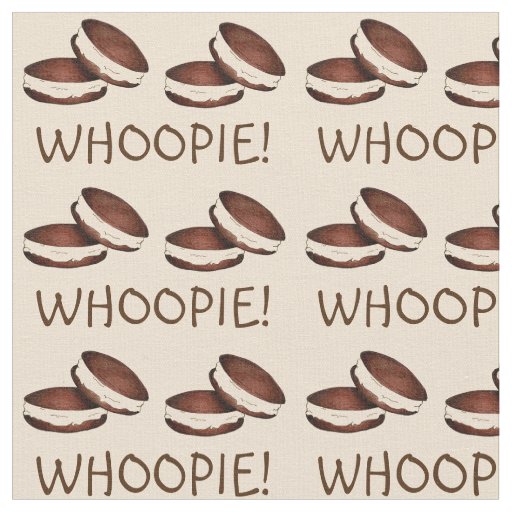 Whoopie! Celebration Chocolate Whoopie Pie Fabric
