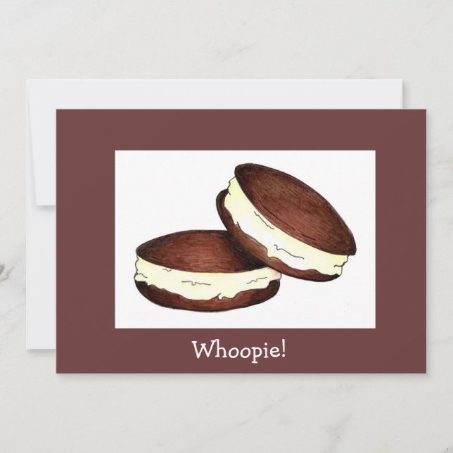 Whoopie! Pie Let's Celebrate Celebration PA Dutch Invitation (Front)