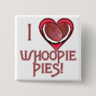 Whoopie Pie Love Apparel, Aprons, Gifts Button
