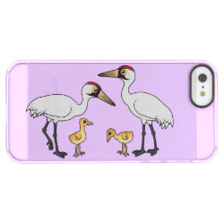 Whooping Crane Family Uncommon iPhone 5/5s Clearly™ Deflector Case