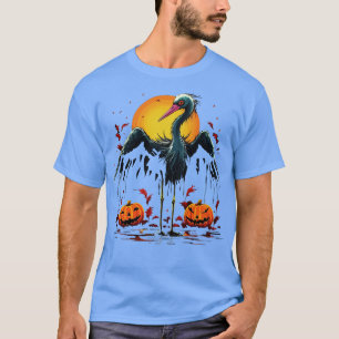 Whooping Crane Halloween T-Shirt