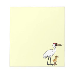 Whooping Crane with Chick 5.5