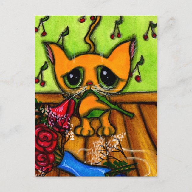 Whoopsie Sorry Kitty Postcard (Front)