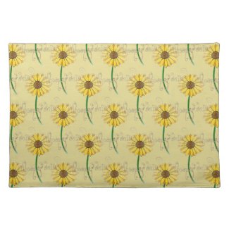 Whoopsy-Daisy Daisies Placemats