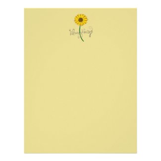 Whoopsy-Daisy Design on Letterhead