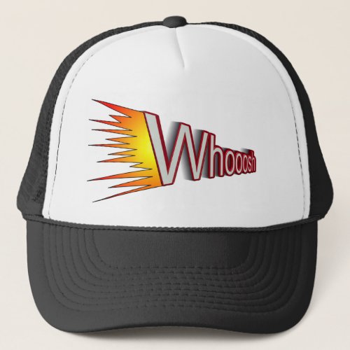 whoosh trucker hat