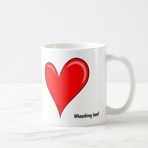 Whooshing Love Coffee Mug