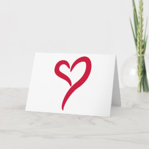 Whooshing Love Greeting Card