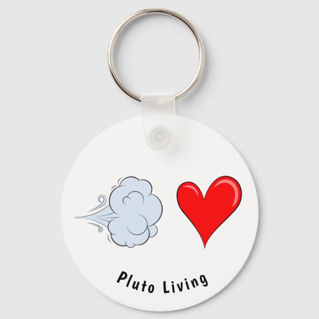 Whooshing Love Keychain (Front)