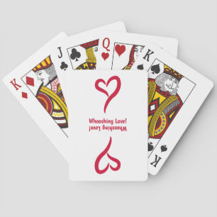 Whooshing Love! Poker Cards