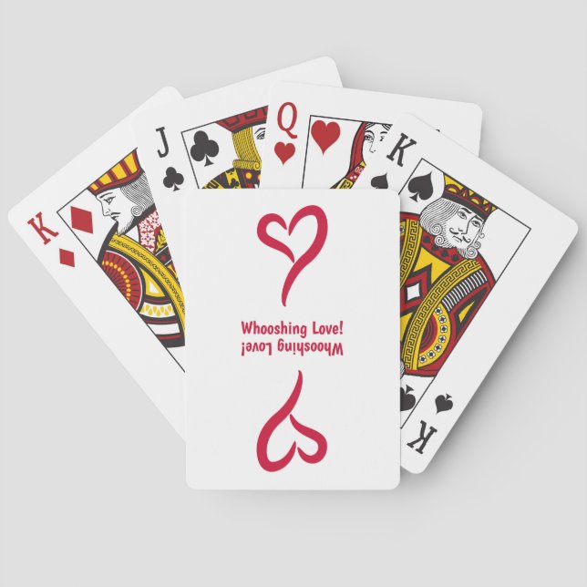 Whooshing Love! Poker Cards (Back)
