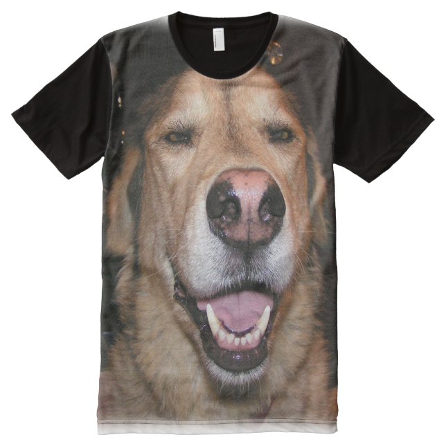 Who's a Good Boy? All-Over-Print T-Shirt (Front)