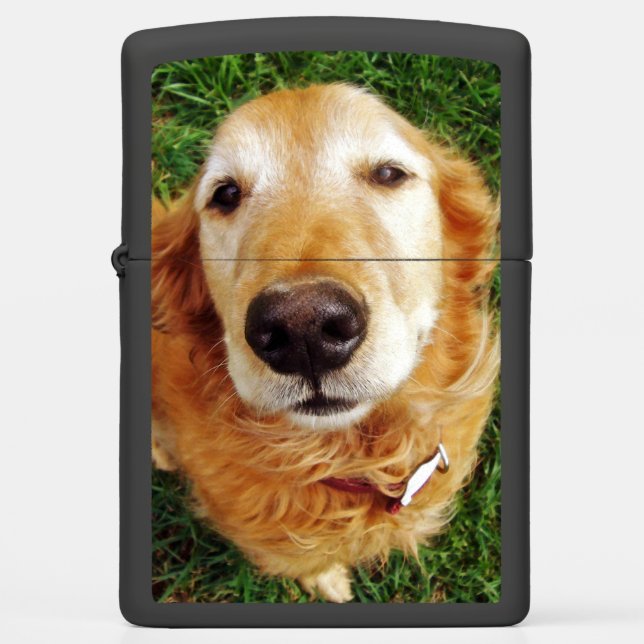 Who's a Good Boy? Zippo Lighter (Front)