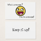 Who's Awesome? (Front & Back)