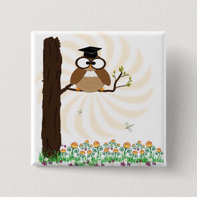 Who's Graduation? Button (Front)