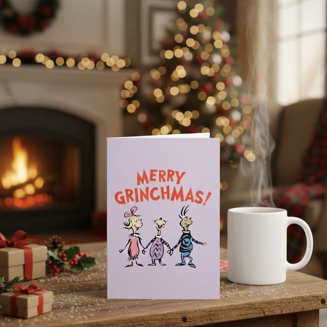 Whos Holding Hands Merry Grinchmas Card (Creator Uploaded)