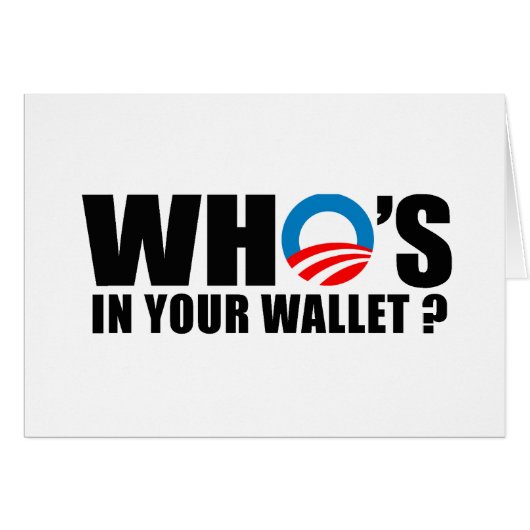 WHO'S IN YOUR WALLET CARDS (Front Horizontal)