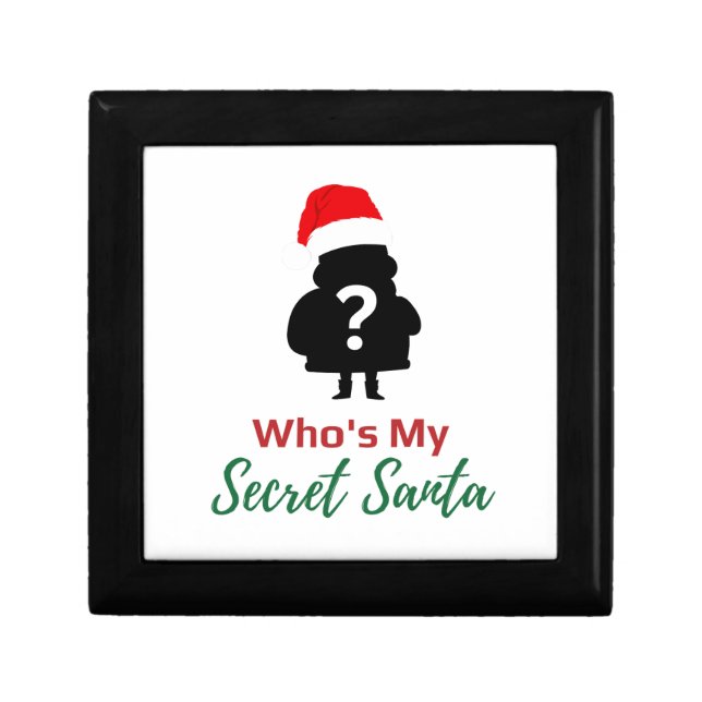 Who's My Secret Santa Gift Box (Front)