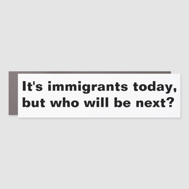 Who's Next? Car Magnet (Front)