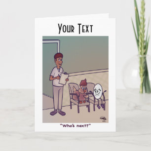 Who's Next Greeting Card