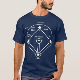 Whos On First Baseball Love Funny Classic T-Shirt