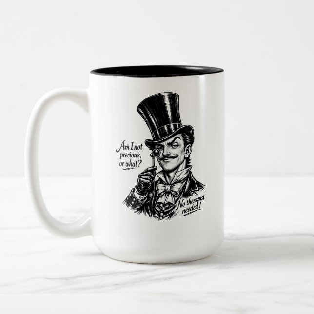 Who's precious?! Oh yes—you know! Two-Tone Coffee Mug (Left)