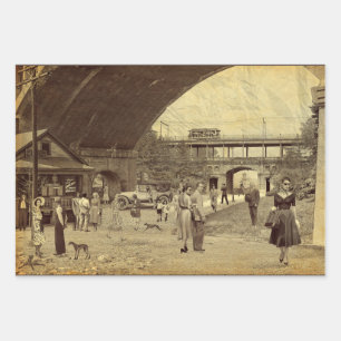 Who's that girl? wrapping paper sheets