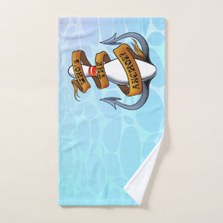 Who's the Anchor? Hand Towel