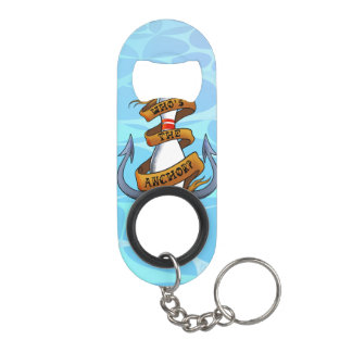 Who's the Anchor? Keychain Bottle Opener