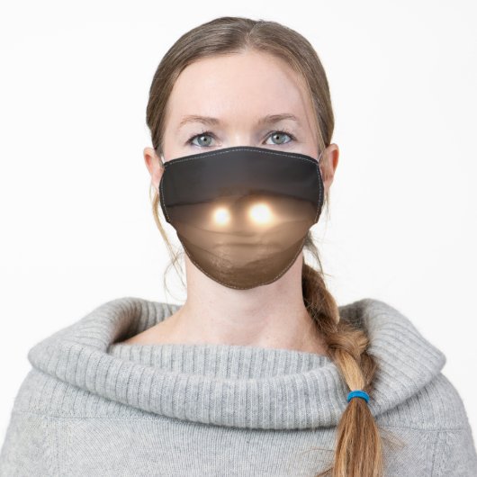 Who's There? Adult Cloth Face Mask (Worn)