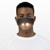 Who's There? Adult Cloth Face Mask (Worn)